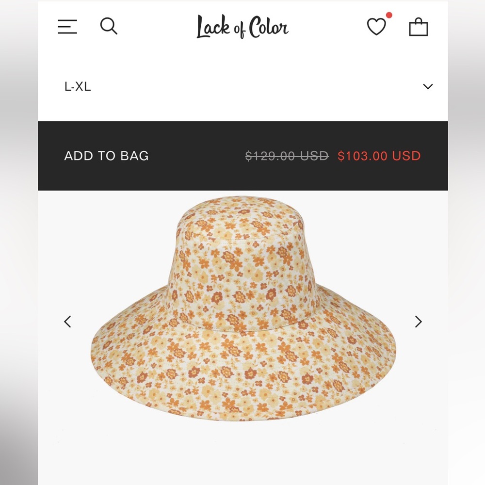 Holiday Bucket Hat - Peach Bloom
